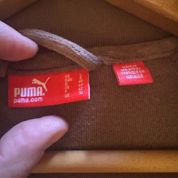 Vintage Puma Full Zip Velour Jacket - Large - Picture 3 of 7